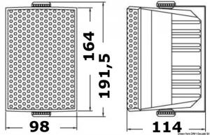 Casse stereo Cabinet nere